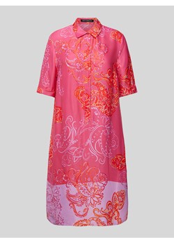 Sukienka koszulowa o długości do kolan z wiskozy ze wzorem paisley ze sklepu Peek&Cloppenburg  w kategorii Sukienki - zdjęcie 172155294