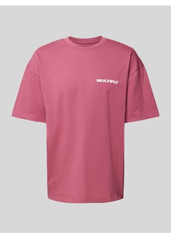 T-shirt o kroju oversized z nadrukiem z logo ze sklepu Peek&Cloppenburg  w kategorii T-shirty męskie - zdjęcie 172155381