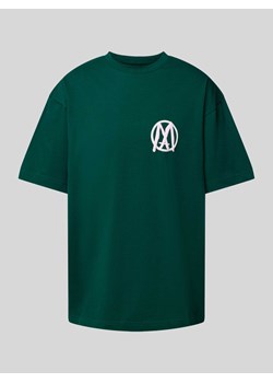 T-shirt o kroju oversized z nadrukiem z logo ze sklepu Peek&Cloppenburg  w kategorii T-shirty męskie - zdjęcie 172155401