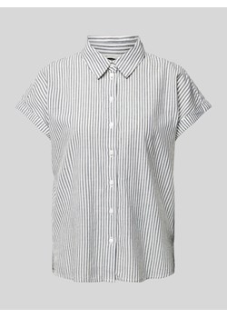Bluzka koszulowa ze wzorem w paski ze sklepu Peek&Cloppenburg  w kategorii Koszule damskie - zdjęcie 172155480