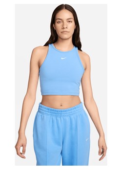 Damska koszulka bez rękawów Nike Sportswear - Niebieski ze sklepu Nike poland w kategorii Bluzki damskie - zdjęcie 172155660