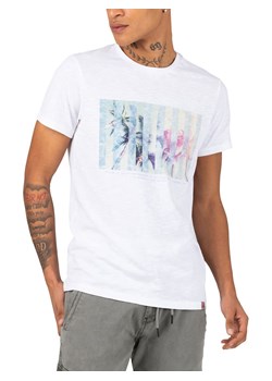 Timezone Koszulka w kolorze białym ze sklepu Limango Polska w kategorii T-shirty męskie - zdjęcie 172157793