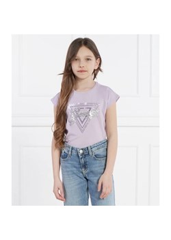Guess T-shirt | Regular Fit ze sklepu Gomez Fashion Store w kategorii Bluzki dziewczęce - zdjęcie 172157822
