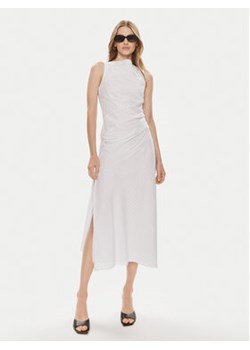 Samsøe Samsøe Sukienka letnia Sahira F24100120 Biały Slim Fit ze sklepu MODIVO w kategorii Sukienki - zdjęcie 172159041