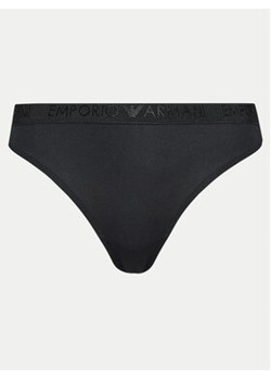Emporio Armani Underwear Komplet 2 par stringów 163333 4R235 00020 Czarny ze sklepu MODIVO w kategorii Majtki damskie - zdjęcie 172159191