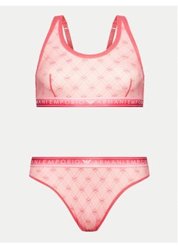 Emporio Armani Underwear Komplet bielizny 164788 4R205 05373 Różowy ze sklepu MODIVO w kategorii Komplety bielizny damskiej - zdjęcie 172159204