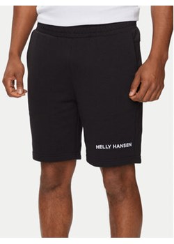 Helly Hansen Szorty sportowe Core Sweat Shorts 53684 Czarny Regular Fit ze sklepu MODIVO w kategorii Spodenki męskie - zdjęcie 172159263