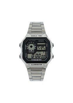 Zegarek Casio AE-1200WHD-1AVEF Srebrny ze sklepu eobuwie.pl w kategorii Zegarki - zdjęcie 172159810