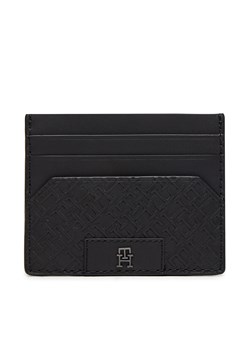 Etui na karty kredytowe Tommy Hilfiger Th Monogram Cc Holder AM0AM12169 Czarny ze sklepu eobuwie.pl w kategorii Etui - zdjęcie 172159851