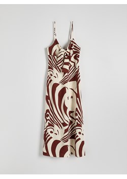Reserved - Sukienka maxi z wiskozą - wielobarwny ze sklepu Reserved w kategorii Sukienki - zdjęcie 172161192