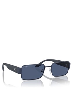 Okulary przeciwsłoneczne Armani Exchange 0AX2052S 609980 Granatowy ze sklepu eobuwie.pl w kategorii Okulary przeciwsłoneczne męskie - zdjęcie 172162862