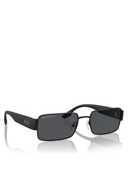 Okulary przeciwsłoneczne Armani Exchange 0AX2052S 600087 Czarny ze sklepu eobuwie.pl w kategorii Okulary przeciwsłoneczne męskie - zdjęcie 172162874