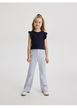 Reserved - Eleganckie spodnie flare - jasnoniebieski ze sklepu Reserved w kategorii Spodnie dziewczęce - zdjęcie 172163682