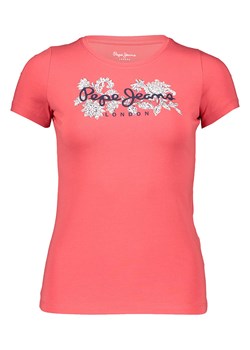 Pepe Jeans Koszulka w kolorze koralowym ze sklepu Limango Polska w kategorii Bluzki damskie - zdjęcie 172164840