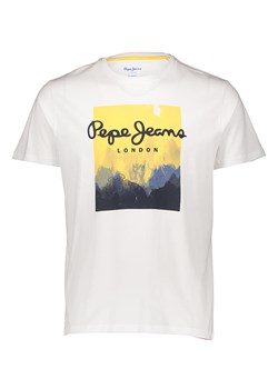 Pepe Jeans FOOTWEAR Koszulka w kolorze białym ze sklepu Limango Polska w kategorii T-shirty męskie - zdjęcie 172164890