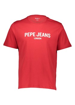 Pepe Jeans Koszulka w kolorze czerwonym ze sklepu Limango Polska w kategorii T-shirty męskie - zdjęcie 172164900