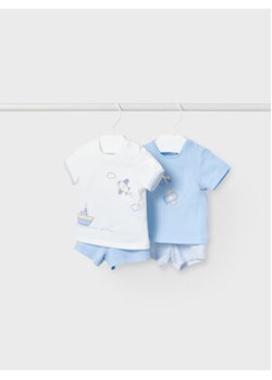 Mayoral Komplet dziecięcy 1619 Błękitny Regular Fit ze sklepu MODIVO w kategorii Komplety niemowlęce - zdjęcie 172165841