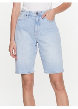 Calvin Klein Szorty jeansowe K20K205169 Błękitny Regular Fit ze sklepu MODIVO w kategorii Szorty - zdjęcie 172165903