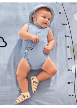 Mayoral Body dziecięce 1617 Błękitny Regular Fit ze sklepu MODIVO w kategorii Body niemowlęce - zdjęcie 172166061