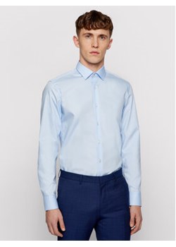 Boss Koszula Jesse 50451092 Błękitny Slim Fit ze sklepu MODIVO w kategorii Koszule męskie - zdjęcie 172166131
