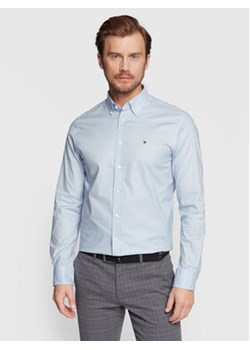 Tommy Hilfiger Koszula Flex MW0MW29969 Błękitny Regular Fit ze sklepu MODIVO w kategorii Koszule męskie - zdjęcie 172166151