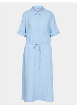 Tommy Hilfiger Curve Sukienka koszulowa WW0WW39270 Błękitny Regular Fit ze sklepu MODIVO w kategorii Sukienki - zdjęcie 172166180