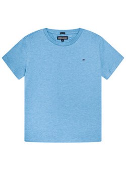Tommy Hilfiger T-Shirt Basic Cn Knit S KB0KB04140 D Błękitny Regular Fit ze sklepu MODIVO w kategorii T-shirty chłopięce - zdjęcie 172166301