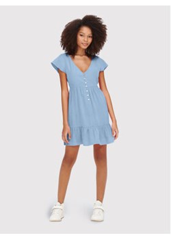 ONLY Sukienka codzienna Mago 15255820 Błękitny Regular Fit ze sklepu MODIVO w kategorii Sukienki - zdjęcie 172166460