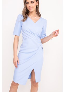 Błękitna Sukienka MERIVEA ze sklepu TONO w kategorii Sukienki - zdjęcie 172168144