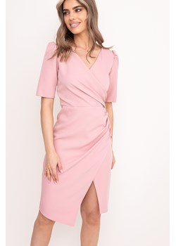 Pudroworóżowa Sukienka MERIVEA ze sklepu TONO w kategorii Sukienki - zdjęcie 172168184