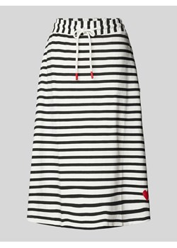 Spódnica midi ze wzorem w paski ze sklepu Peek&Cloppenburg  w kategorii Spódnice - zdjęcie 172171132