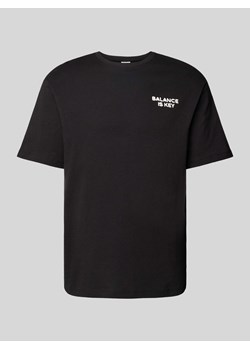 T-shirt z nadrukiem ze sloganem ze sklepu Peek&Cloppenburg  w kategorii T-shirty męskie - zdjęcie 172171184