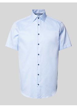 Koszula biznesowa o kroju regular fit z rękawem o dł. 1/2 ze sklepu Peek&Cloppenburg  w kategorii Koszule męskie - zdjęcie 172171212