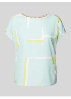 T-shirt z nadrukiem na całej powierzchni model ‘Sisbo’ ze sklepu Peek&Cloppenburg  w kategorii Bluzki damskie - zdjęcie 172171234