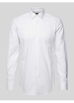 Koszula biznesowa o kroju slim fit z kołnierzykiem typu kent model ‘Hank’ ze sklepu Peek&Cloppenburg  w kategorii Koszule męskie - zdjęcie 172171311