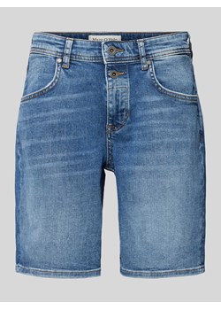 Bermudy jeansowe o kroju regular fit z listwą guzikową ze sklepu Peek&Cloppenburg  w kategorii Szorty - zdjęcie 172171324