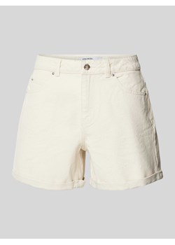 Szorty jeansowe o luźnym kroju w jednolitym kolorze model ‘ZURI’ ze sklepu Peek&Cloppenburg  w kategorii Szorty - zdjęcie 172171401