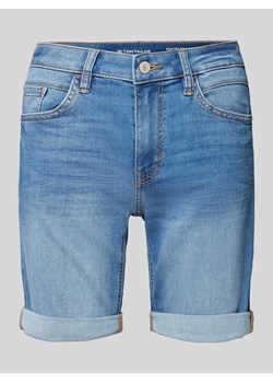 Bermudy jeansowe o kroju slim fit z 5 kieszeniami ze sklepu Peek&Cloppenburg  w kategorii Szorty - zdjęcie 172171433