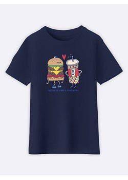 WOOOP Koszulka &quot;Together&quot; w kolorze granatowym ze sklepu Limango Polska w kategorii T-shirty chłopięce - zdjęcie 172171793