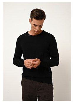 Just Cashmere Kaszmirowy sweter &quot;Gabin&quot; w kolorze czarnym ze sklepu Limango Polska w kategorii Swetry męskie - zdjęcie 172171804