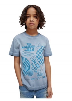 Scotch &amp; Soda Koszulka w kolorze błękitnym ze sklepu Limango Polska w kategorii T-shirty chłopięce - zdjęcie 172171810