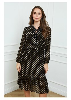 Joséfine Sukienka &quot;Quest&quot; w kolorze beżowo-czarnym ze sklepu Limango Polska w kategorii Sukienki - zdjęcie 172172040