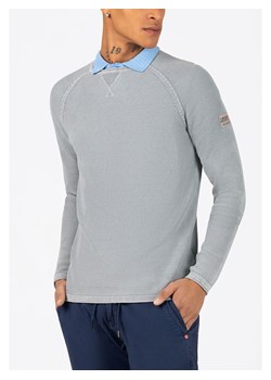 Timezone Sweter w kolorze szarym ze sklepu Limango Polska w kategorii Swetry męskie - zdjęcie 172172152