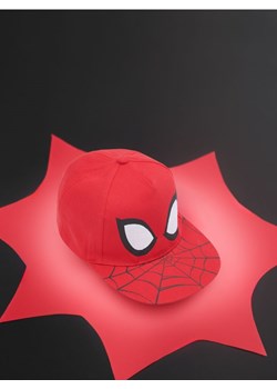 Sinsay - Czapka z daszkiem Spiderman - czerwony ze sklepu Sinsay w kategorii Czapki dziecięce - zdjęcie 172174140
