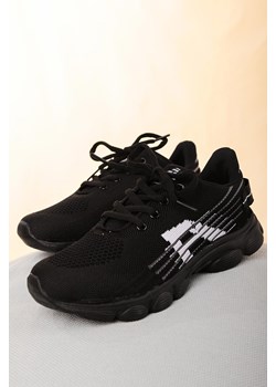 Czarne buty sportowe sznurowane Casu 204/31W ze sklepu Casu.pl w kategorii Buty sportowe damskie - zdjęcie 172175010