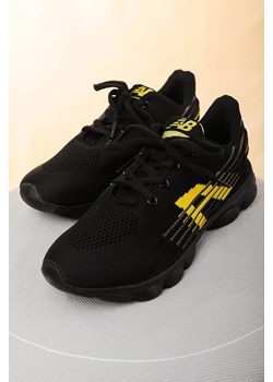 Czarne buty sportowe sznurowane Casu 204/31Y ze sklepu Casu.pl w kategorii Buty sportowe damskie - zdjęcie 172175294
