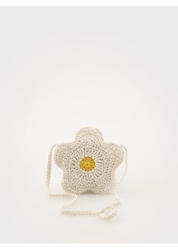 Reserved - Torebka w kształcie kwiatka - złamana biel ze sklepu Reserved w kategorii Torby i walizki dziecięce - zdjęcie 172176181