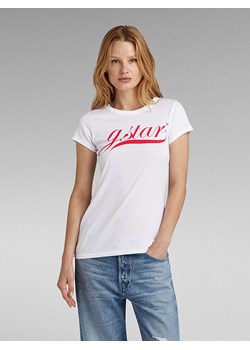 G-Star Koszulka w kolorze białym ze sklepu Limango Polska w kategorii Bluzki damskie - zdjęcie 172177562