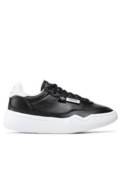 adidas Sneakersy Her Court W GW8213 Czarny ze sklepu MODIVO w kategorii Buty sportowe damskie - zdjęcie 172178122