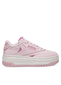 Sneakersy Reebok Club C Extra 100202097 Pink ze sklepu eobuwie.pl w kategorii Buty sportowe damskie - zdjęcie 172178853